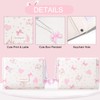 Modacarry Small Wallet Bunny Floral Heart Coquette Bow Print Wallet