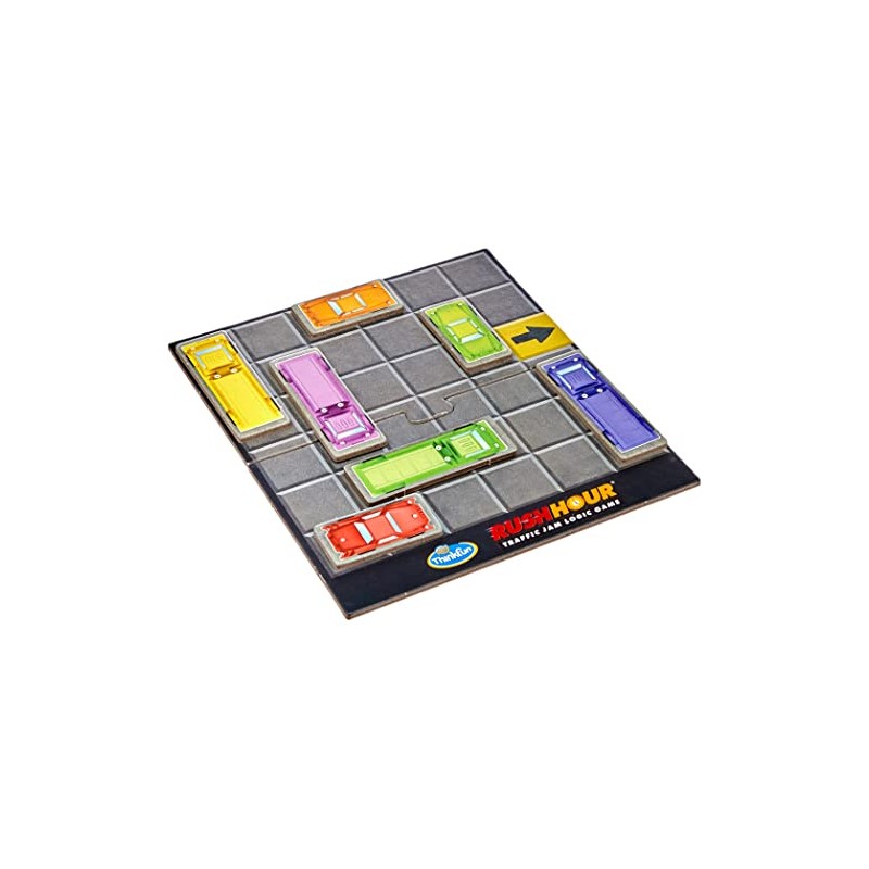 ThinkFun Rush Hour – The Famous Logic Game, -