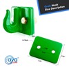 AyA Gear 2 Pack 3/8-in Bolt On Grab Hook Mount