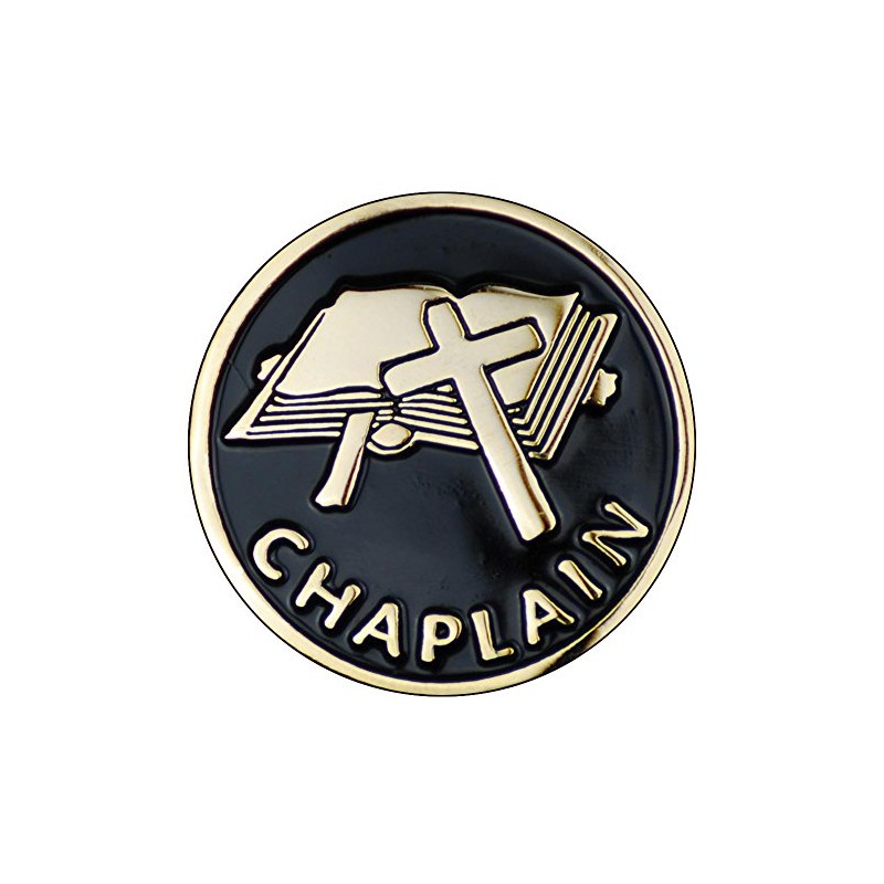 Terra Sancta Guild Chaplain Cross 1" Lapel Pin B-01