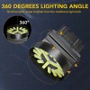 SHENKENUO Super Bright White LED Reverse Backup Light Bulbs 3156
