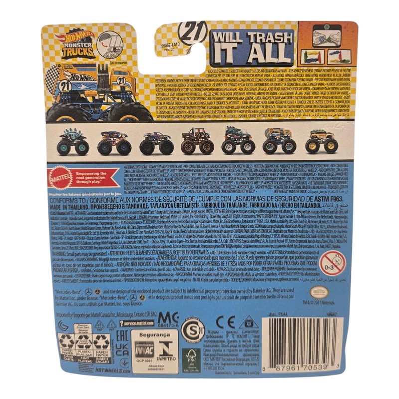 Hot Wheels Monster Trucks Will Trash It All