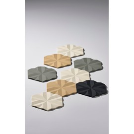 Zone Denmark Ori Trivet, 16 x 14 x 0.8 cm, Olive Taupe Flake
