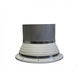 USAMADE Vinyl Mast Boot - Protect Your Boat from Drips Down The Mast - for Masts 30 in and Larger with Mast Collars of Up to 44 in (30 in Masts) Hose Clamps not Included, Glue only