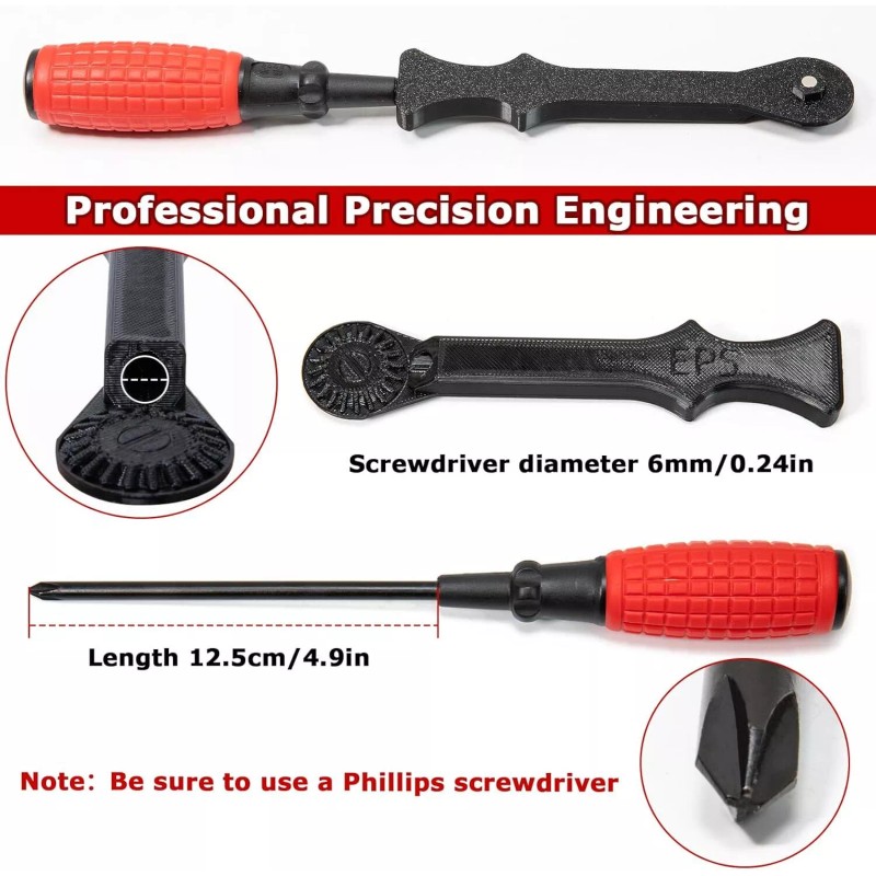 Zelvoro EPS Recall Cap Starter Tool for Honda Acura, Phillips
