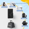 TKZTKZ No Drill Curtain Rod Brackets:Self Adhesive Curtain Rod Holders