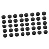 SEWACC 40 Pcs Non Slip Oval Shape Comfortable Glasses Retainers