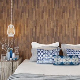 VEELIKE 15.7''x354'' Butcher Block Countertop Contact Paper Waterproof Wood Contact Paper Peel and Stick Wallpaper Self Adhesive Removable for Kitchen Cabinets Table Walls Shelf Liners Vinyl Roll