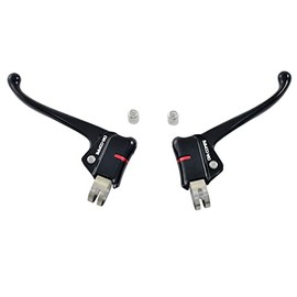 DIA-COMPE DC135 Touring Brake Lever Set for Caliper & Cantilever Brake, Black. DP2500