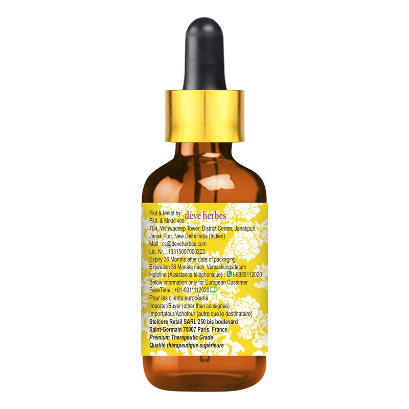 Deve Herbes Pure Sweet Wormwood Essential Oil with Glass Dropper