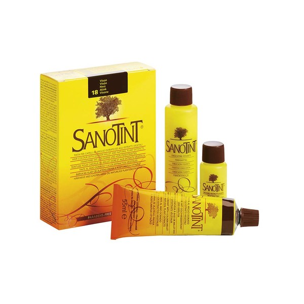 SANOTINT Classic Colour 18 Mink Blonde – 3 Confezioni – 3 x 125 ml