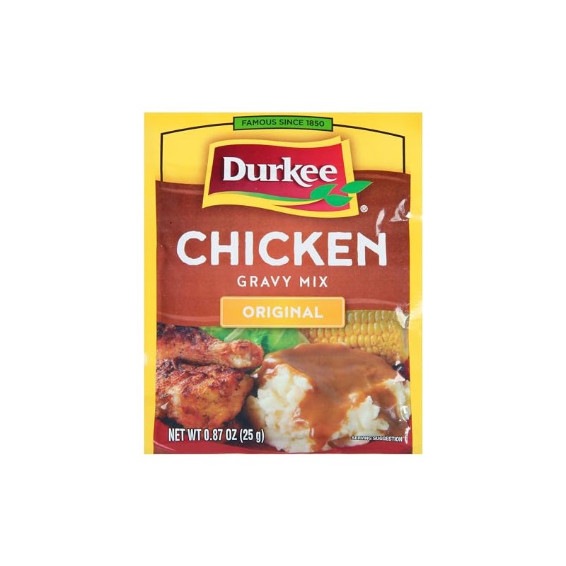 Durkee Chicken Gravy Mix, 0.87 Ounce