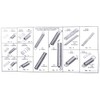 AERZETIX - C47247 - Lot with 200 compression springs and