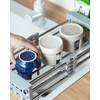 Zoeeker Sponge Holder for Kitchen Sink, Ceramic Sink Caddy Scrub
