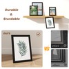 Heimlove 4x6 Picture Frames with Mat to Display 3.5x5 Picture