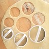 Norpro Biscuit/Cookie Cutters, Set of 3, As Shown