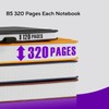FOCUS DAY 3 Pack Journals Notebooks, B5(7.1'' X 10'') Thick