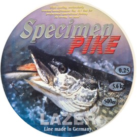 LAZER LINE Hecht Monofilament Fishing Line 500 m Diameter 0.25 mm Test 5.6 kg Green Line