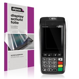 dipos I 4x Clear Screen Protectors for Ingenico Move 3500 Screen Protector, Ultra Thin, Case-Friendly, Fingerprint Compatible
