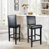 KIDOACOW PU Leather Bar Stool Covers Set of 6, Waterproof