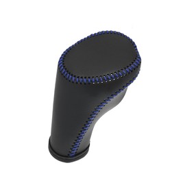 X AUTOHAUX Car Automatic Gear Shift Knob Cover Protector with Blue Thread for Chevy Equinox 2018-2021 for Chevy Malibu 2016-2020