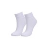 tittimitti 98% Organic Cotton Women's Ankle Socks (3-Pack). (US, Numeric,