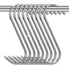 12PCS Meat Hooks – Commercial Grade Butcher Hooks for Smoking,