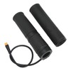Topyond Full Twist Throttle EBikes,Electric Bike Throttle Grip Rubber Split