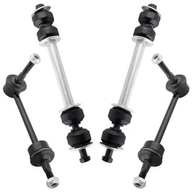 MYSMOT K8853 K8848 Front & Rear Stabilizer Sway Bar End Links for Ford Crown Victoria Lincoln Town Car Mercury Grand Marquis 1995 1996 1997, Pack of 4