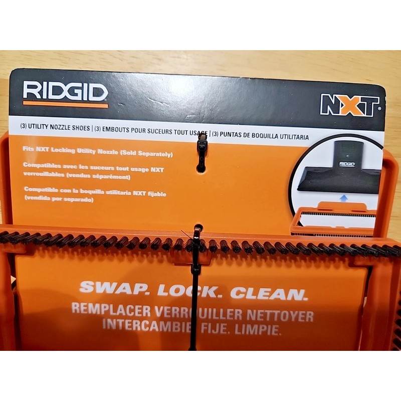 RIDGID 2-1/2 in. NXT Max Utility Nozzle Shoe Kit Attachments