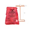 Bel-Art F13166-0000 Bench-Top Biohazard Bags; Red Polyethylene, 0.43 Gallon, 8.5W