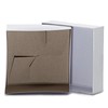 Paper Mart Gift Box Lids for Presents, White Preassembled Lid