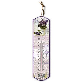Garden Thermometers Outdoor Analogue weather temperature thermometer greenhouse shed home Wall hanging nautical and lavender styles