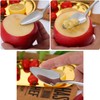 2 Pcs Grapefruit Spoon, Silver Grapefruit Serrated Spoon, Stainless Steel
