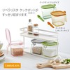 Risu Liberarista Condiment Rack, Regular, 2 Tiers, White, 9.3 x