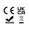 2 Pack R63 60W ES E27 Clear Reflector Bulbs, 100%