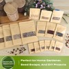 180 Pack Small Seed Envelopes Resealable with Clear Window –