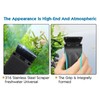 hygger Strong Magnetic Fish Tank Brush, Aquarium Algae Scraper, Quick
