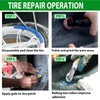 moyzxc Air Tire Repair Polish Patch Tools, Include 2500rpm Low
