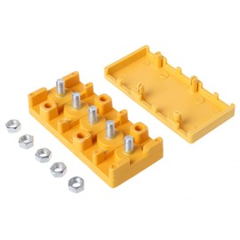 Electric Bicycle E Bike Motor Controller Connection Box - Insulation Phase Battery Wire Connector Five Post Junction Box