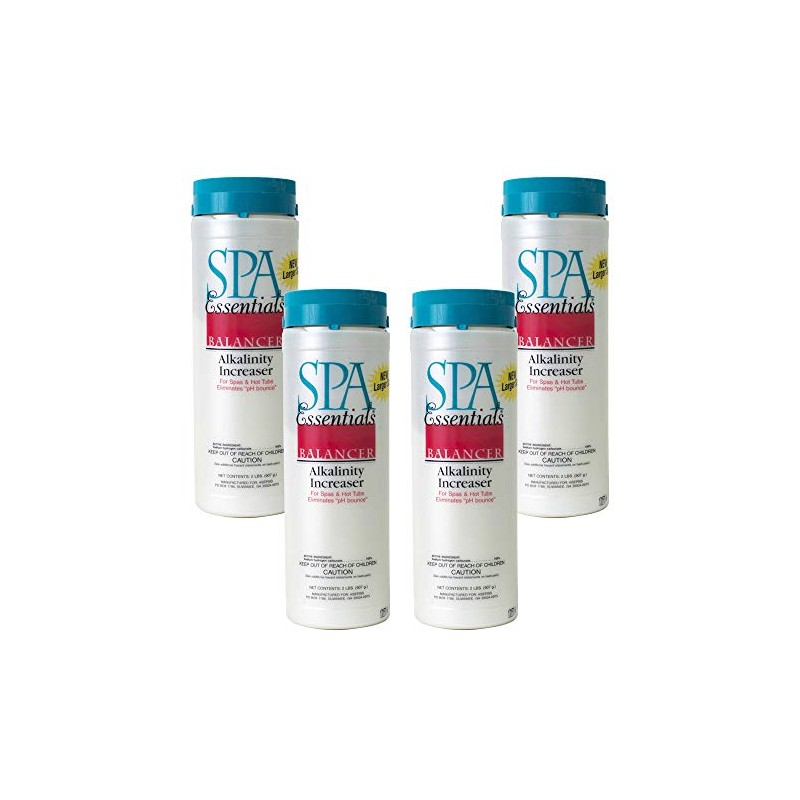 Spa Essentials 32538000-04 Alkalinity Increaser, 2-Pounds, 4-Pack