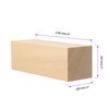 JOIKIT 10 Pack 6 x 2 x 2 Inches Basswood