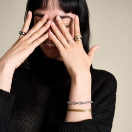 Fossil Women's Heritage D-Link Stainless Steel Chain Bracelet (Model: JA7244040)