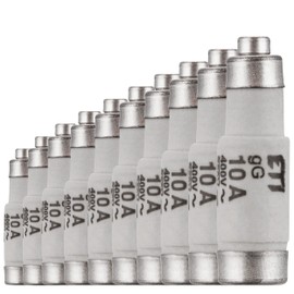 REV REV 0515005555 Neozed, Sicherung D01/E14 10A, 10Stck, 250VDC / 400VAC , grau