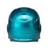 Boombah DEFCON Metallic Gloss Solid Batting Helmet NOSCAE Teal -