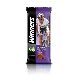 Winners Sports Nutrition Sustained Energy Bar - Sticky Date Pudding, Pack of 12