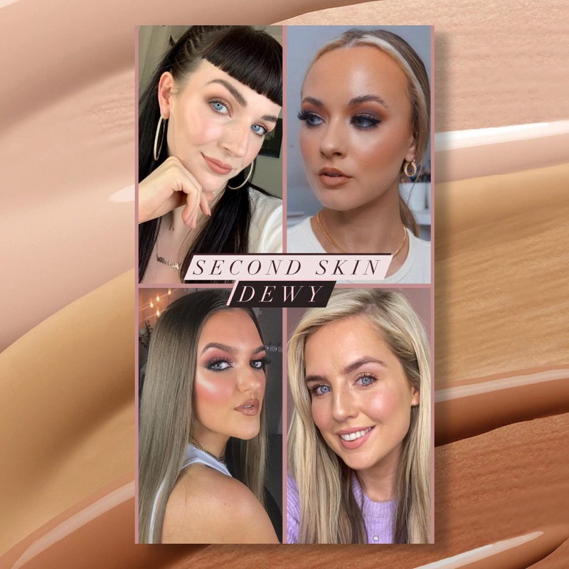 Second Skin Dewy Liquid Mineral Foundation from Sculpted by Aimee