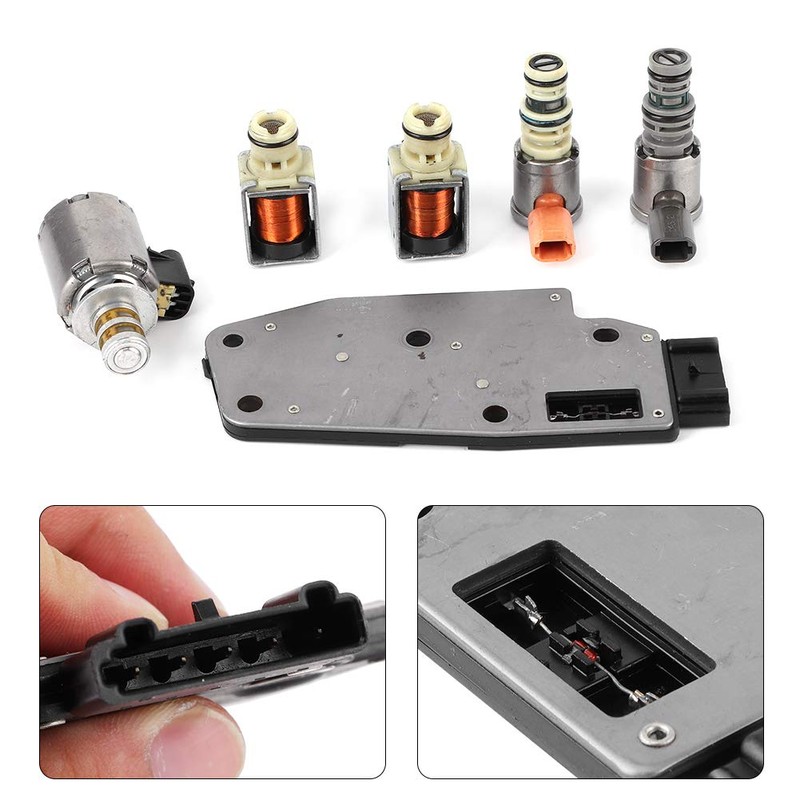 Acouto 4L60E Kit de Solenoide Maestro de Transmisión para GM