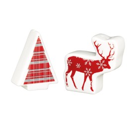 KitchenCraft "We Love Christmas" Novelty Salt and Pepper Shakers