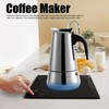 QANYEGN Stainless Steel Coffee Pot for Stovetop - Large Capacity